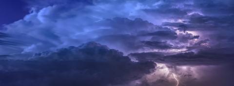 fond orage